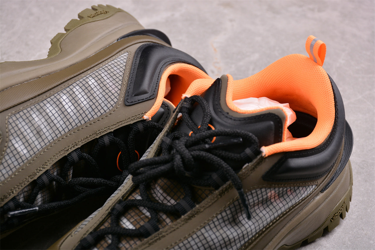 Moncler Trailgrip Lite 2 Low in Olive/Orange - Best Reps Website 2025