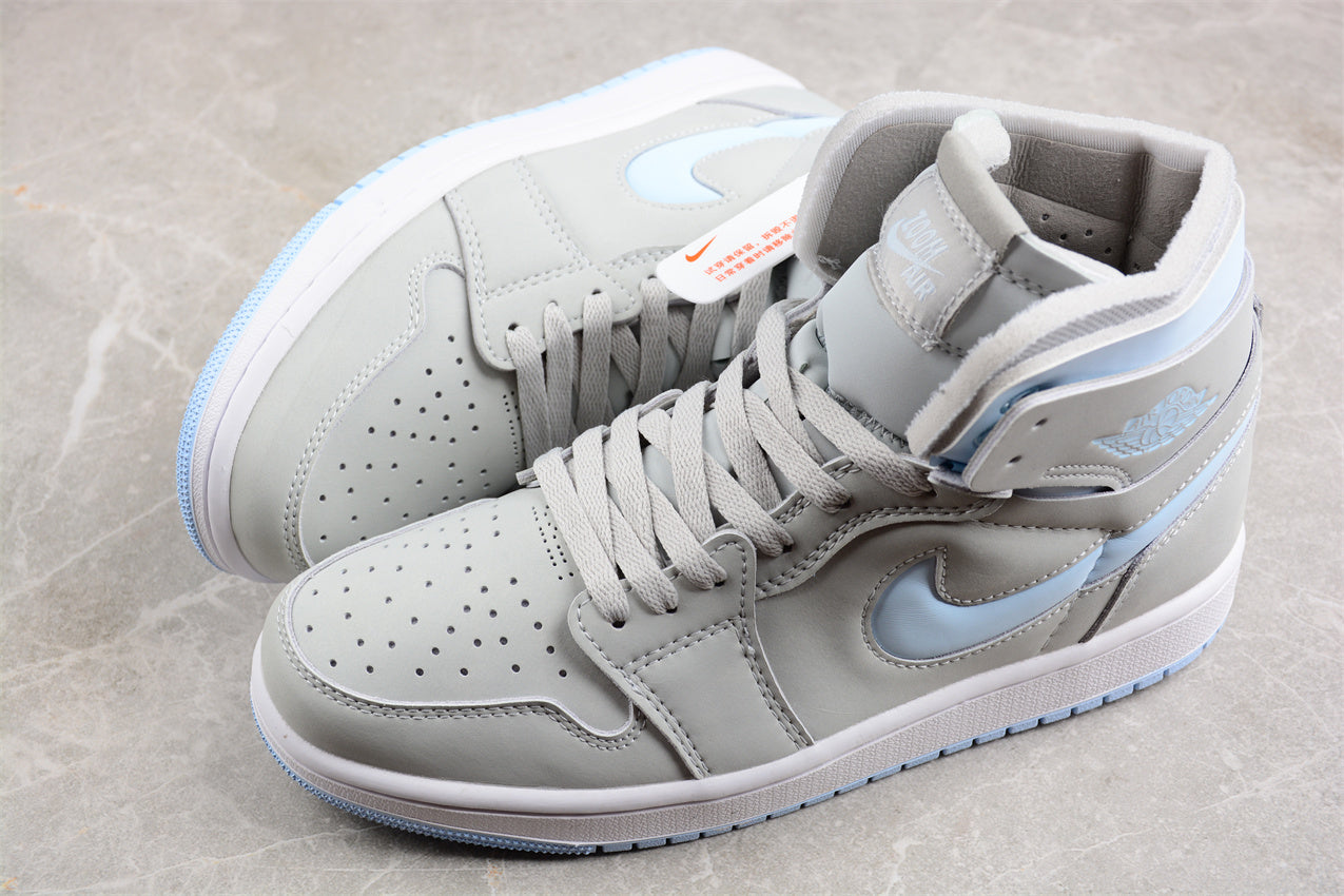 Nike Air Jordan 1 High Comfort ‘Grey Light Blue’ - Best Reps Website 2025