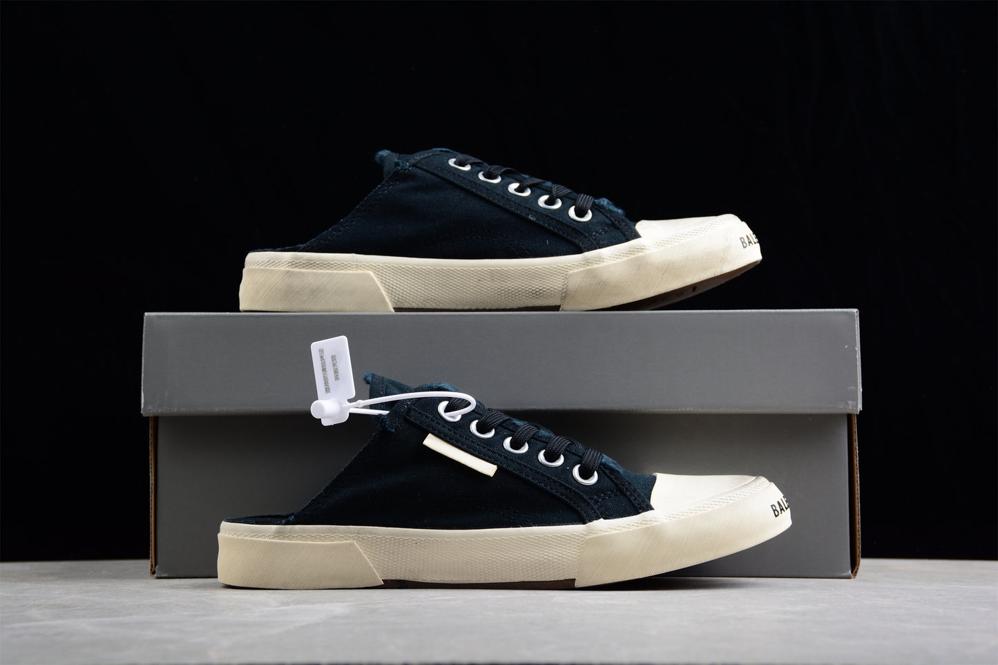Balenciaga Paris Sneaker Mule – Black - Best Reps Website 2025