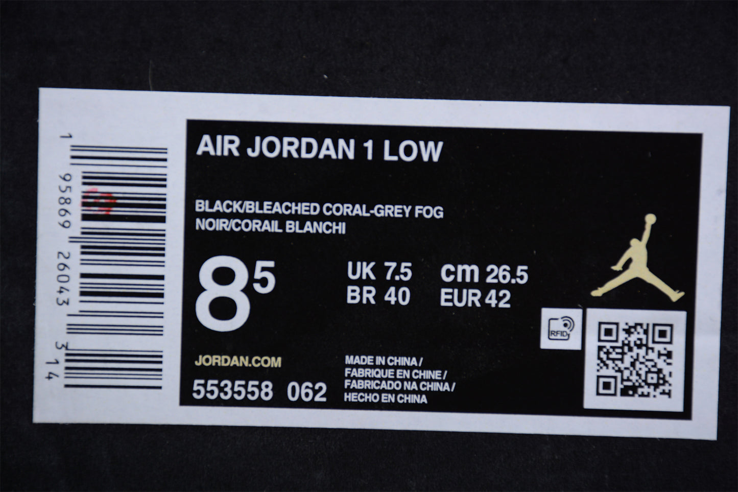 Air Jordan 1 Low Custom 553558-062 - Best Reps Website 2025