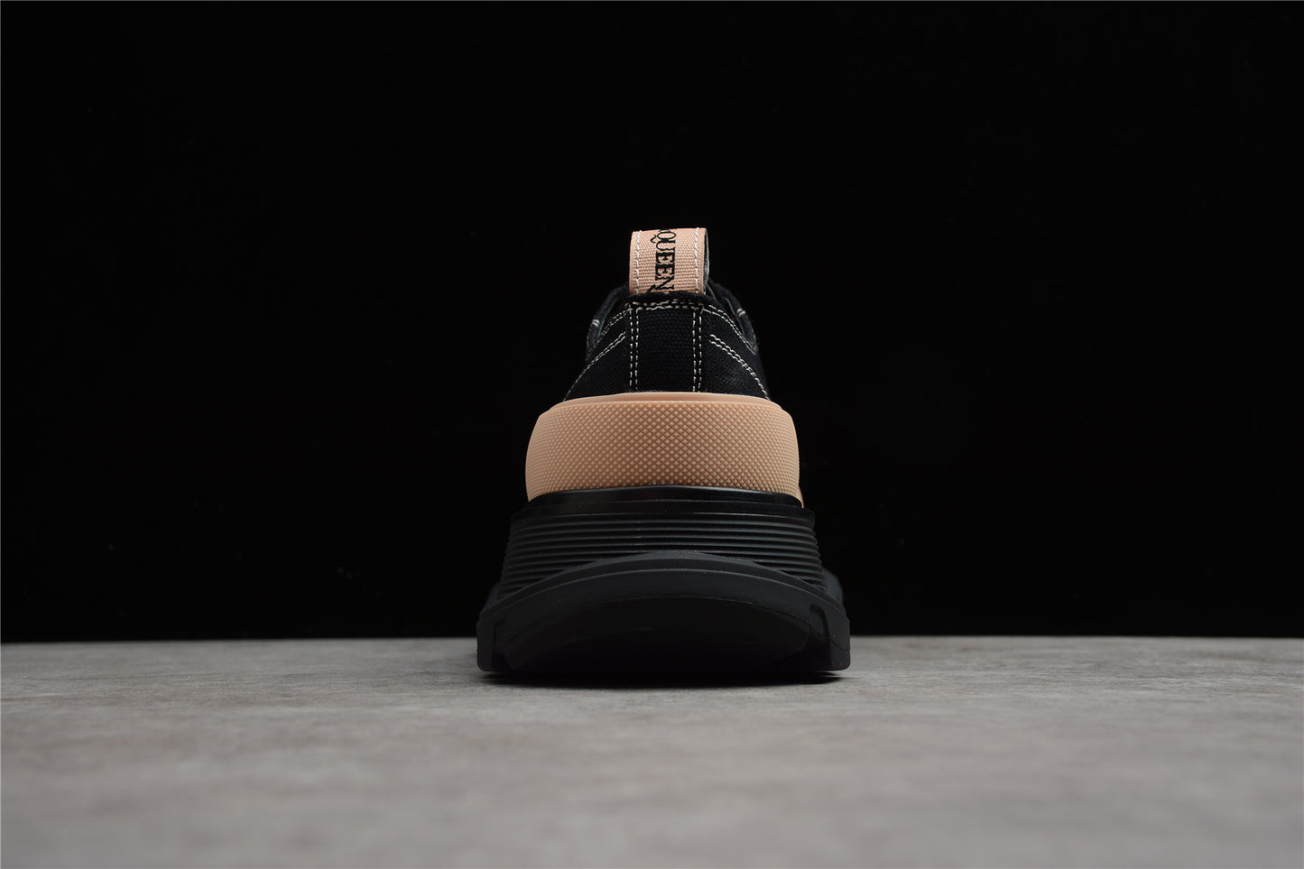 Alexander McQueen Tread Slick Low in Black/Tan - Best Reps Website 2025