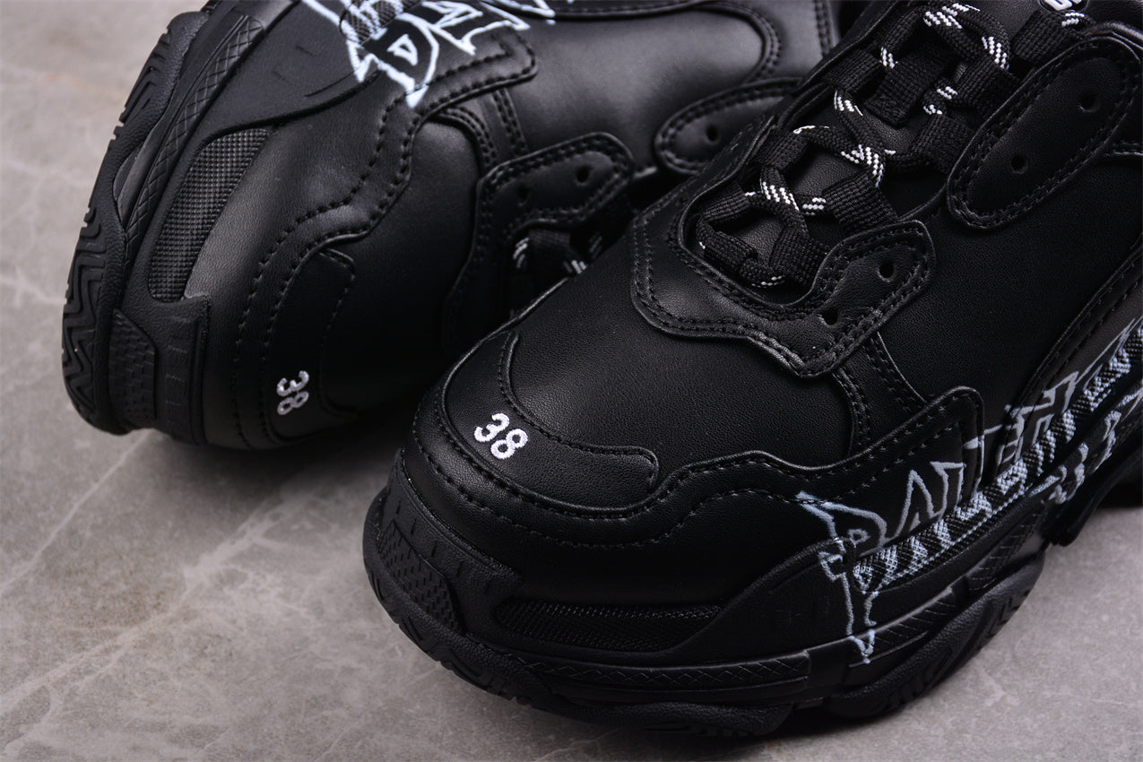 Balenciaga Triple S Sneaker – Black - Best Reps Website 2025