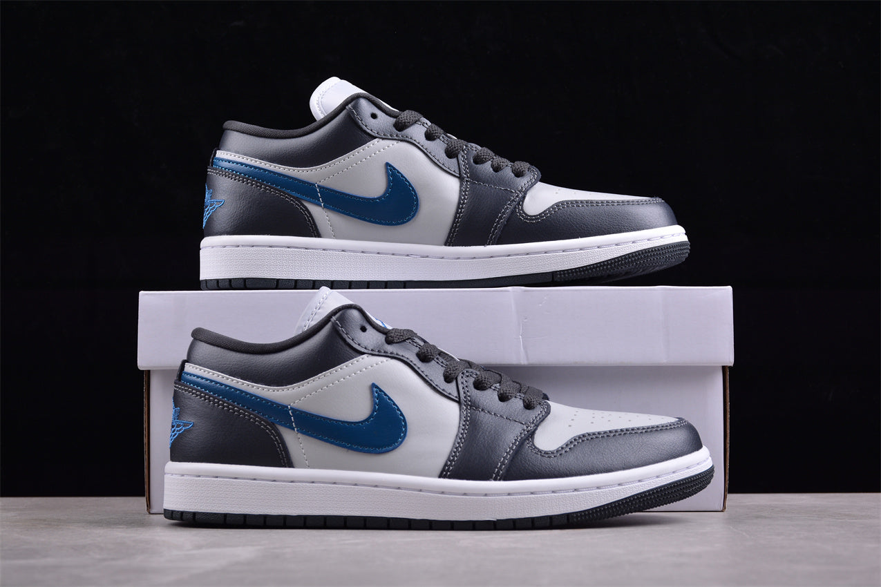 Air Jordan 1 Low 'Anthracite Industrial Blue' - Best Reps Website 2025