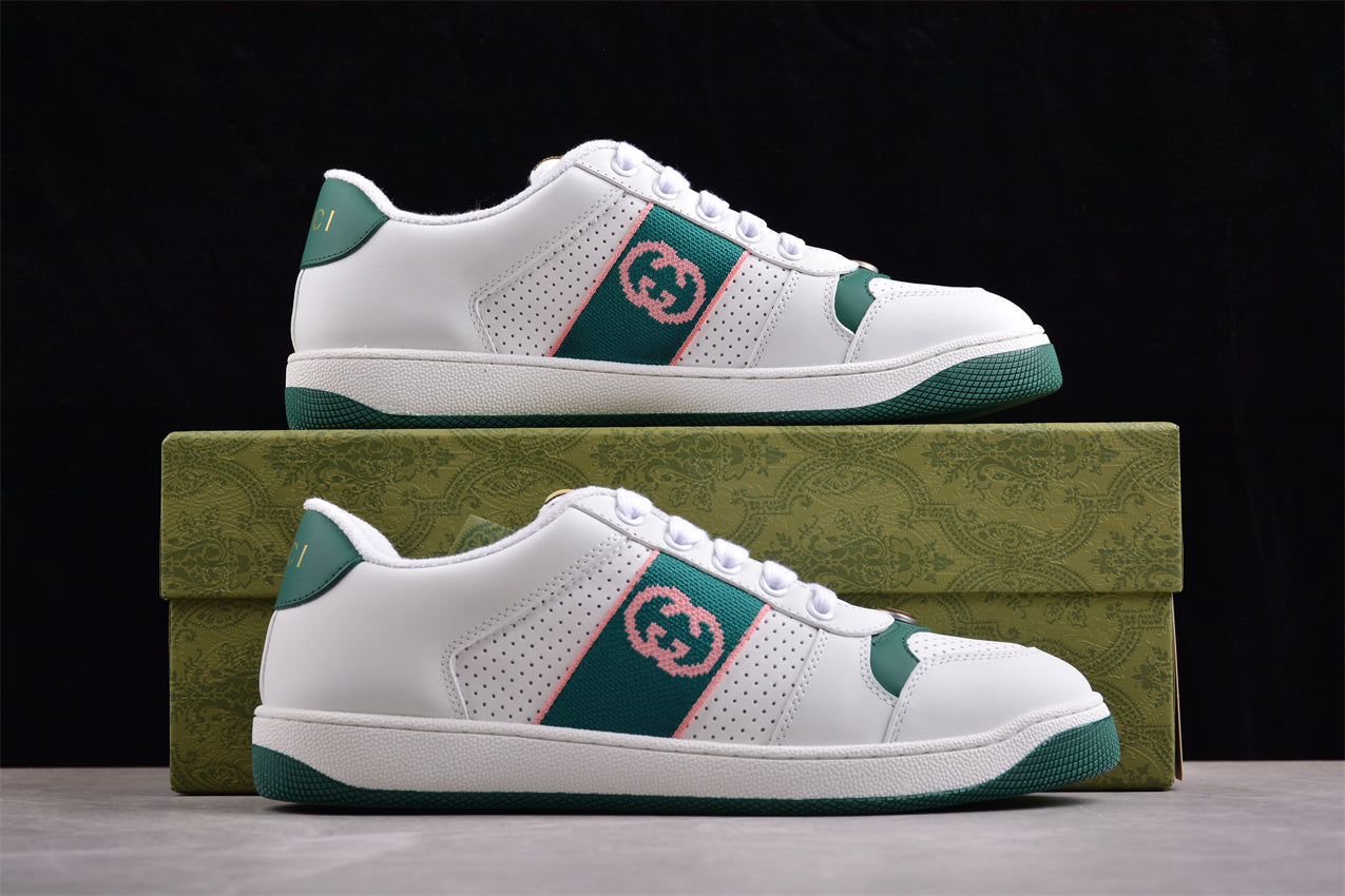 Gucci Screener White Green - Best Reps Website 2025