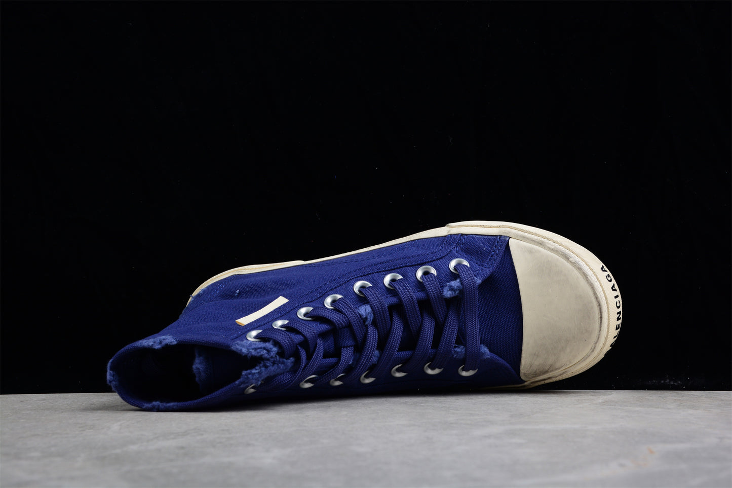 Balenciaga Paris High Top Canvas Sneakers – Blue - Best Reps Website 2025