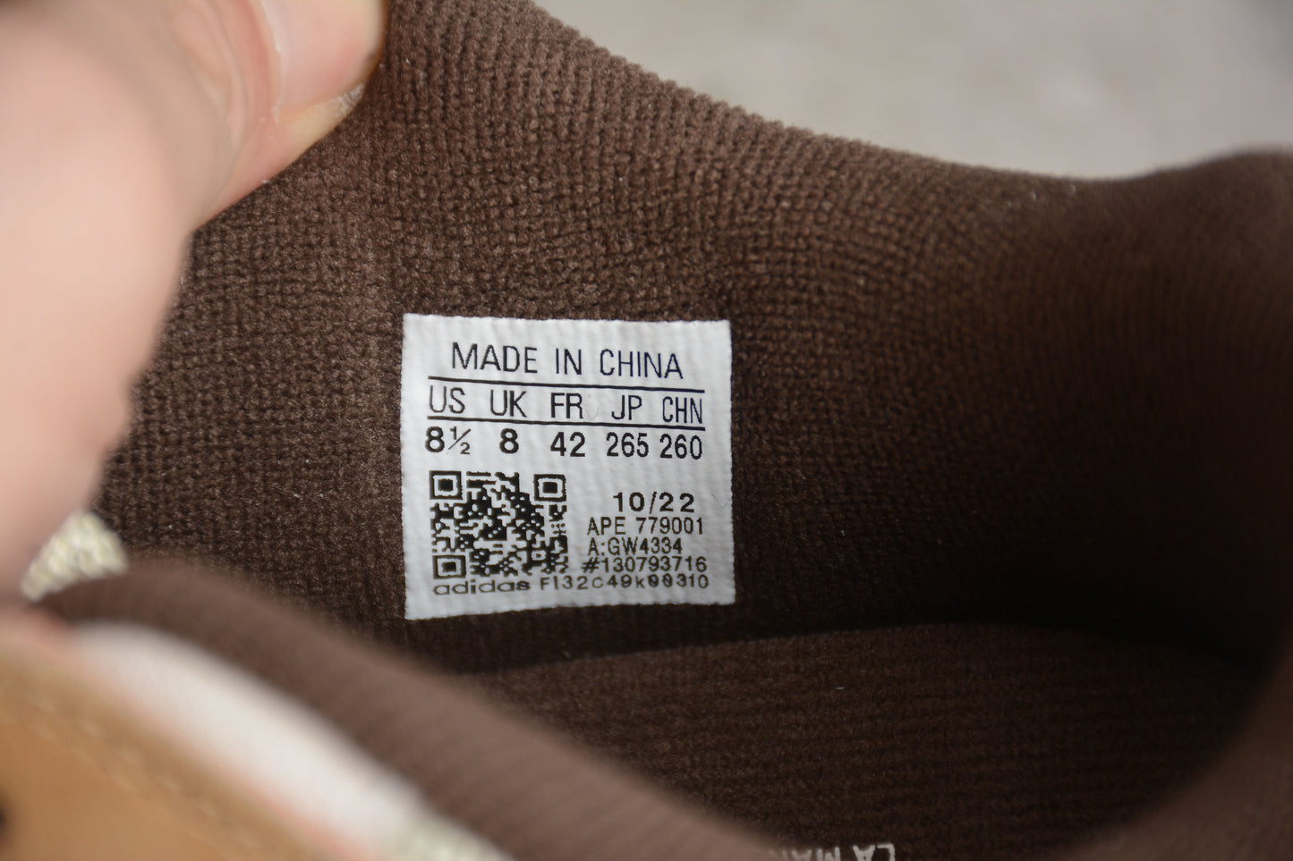 adidas Forum 84 Low CL in Alumina, Branch Brown,