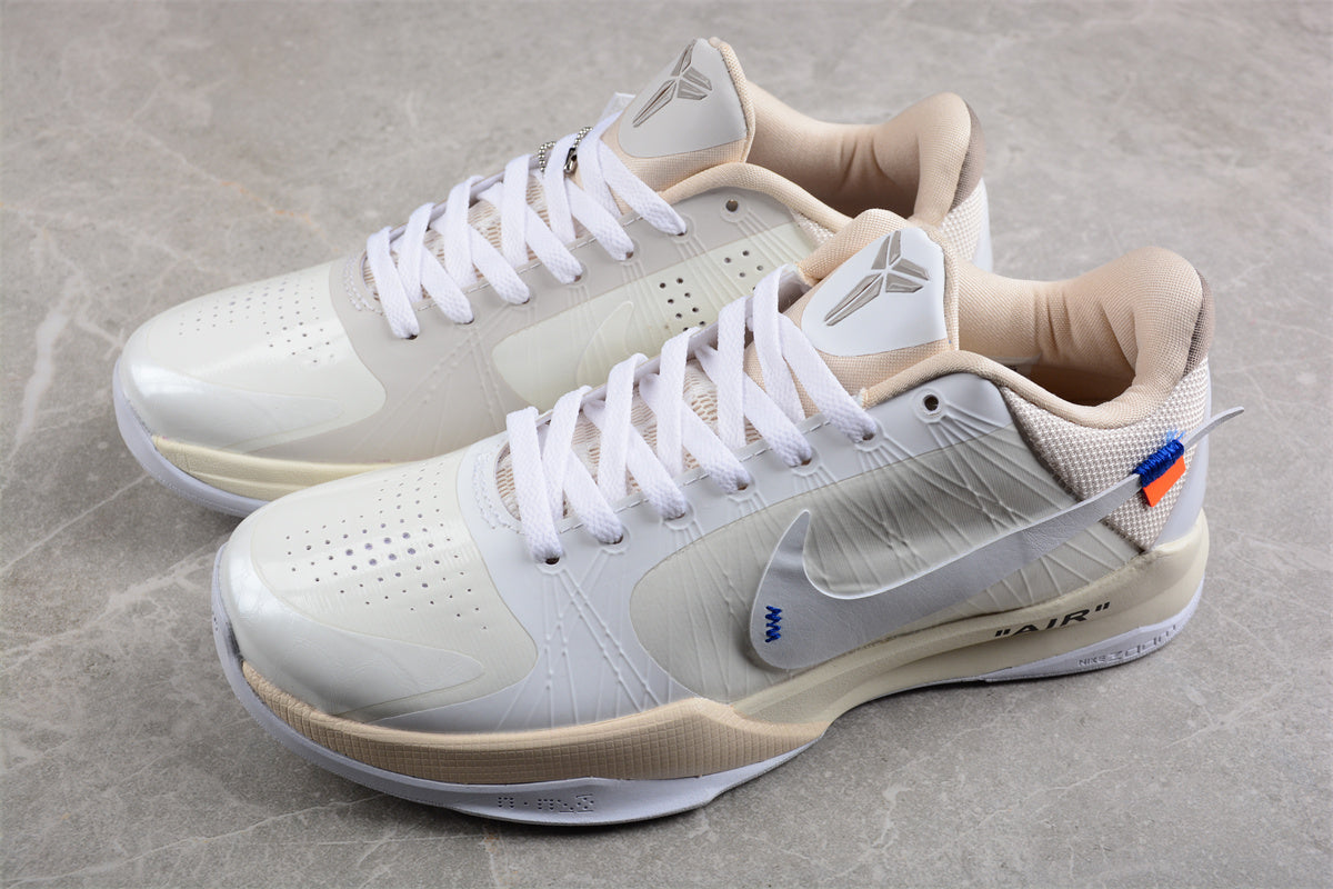 Off-White™ x Nike Zoom Kobe 5 “Sail” (Concept) - Best Reps Website 2025