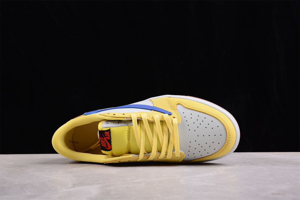 Nike Travis Scott x Air Jordan 1 Low "Canary Yellow" - Best Reps Website 2025