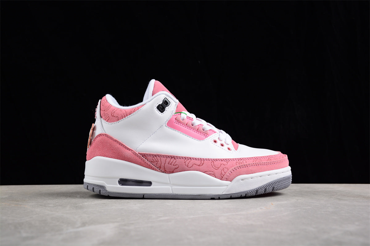 Air Jordan 3 KAWS Custom White/Pink - Best Reps Website 2025