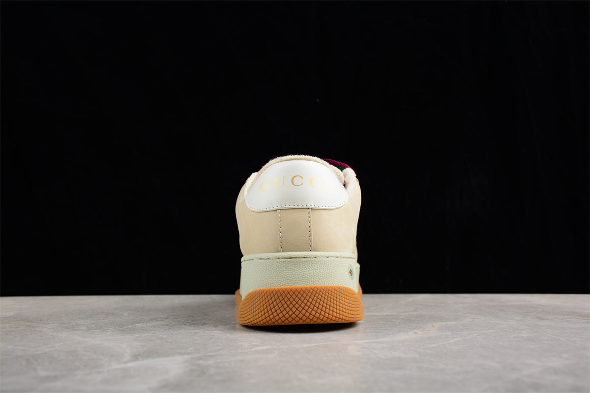Gucci Screener GG Leather-Trimmed Canvas Sneakers - Best Reps Website 2025
