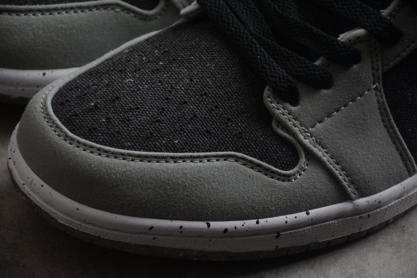 Air Jordan 1 Low SE "Crater Black Grey"