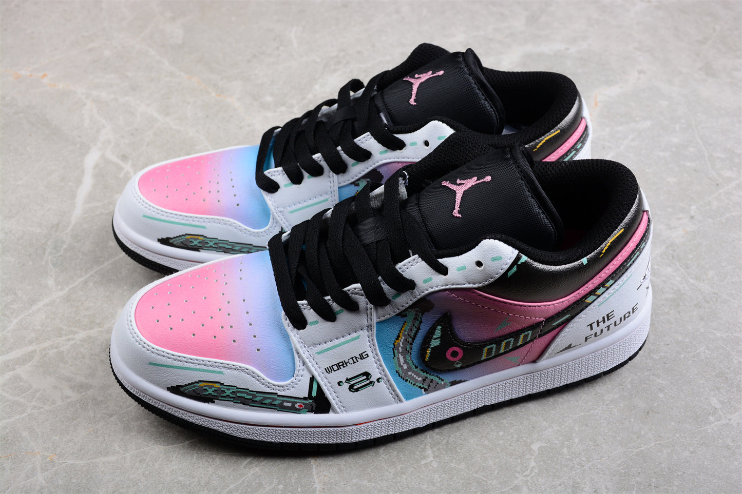 The Future Air Jordan 1 Low Pink - Best Reps Website 2025