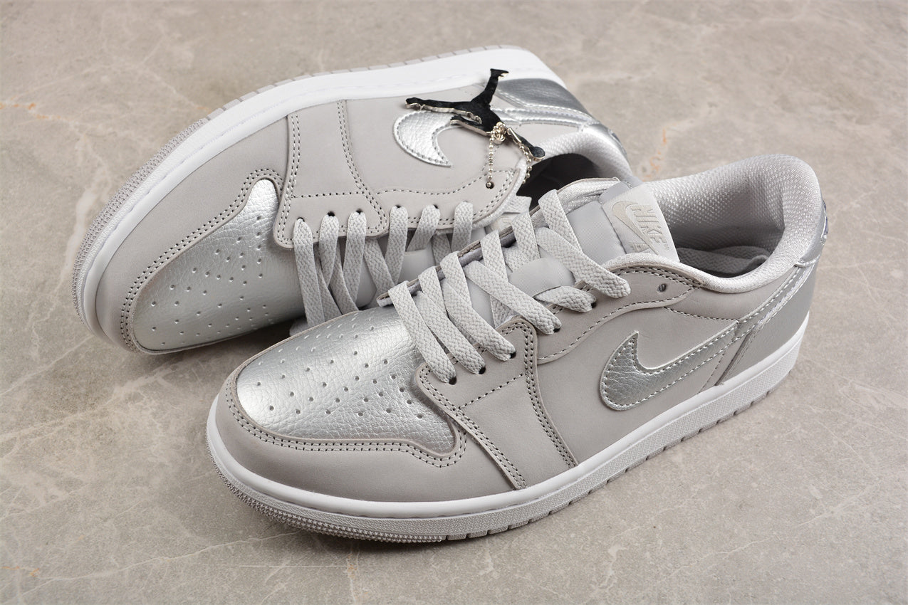 Nike Air Jordan 1 Low OG 'Metallic Silver' - Best Reps Website 2025