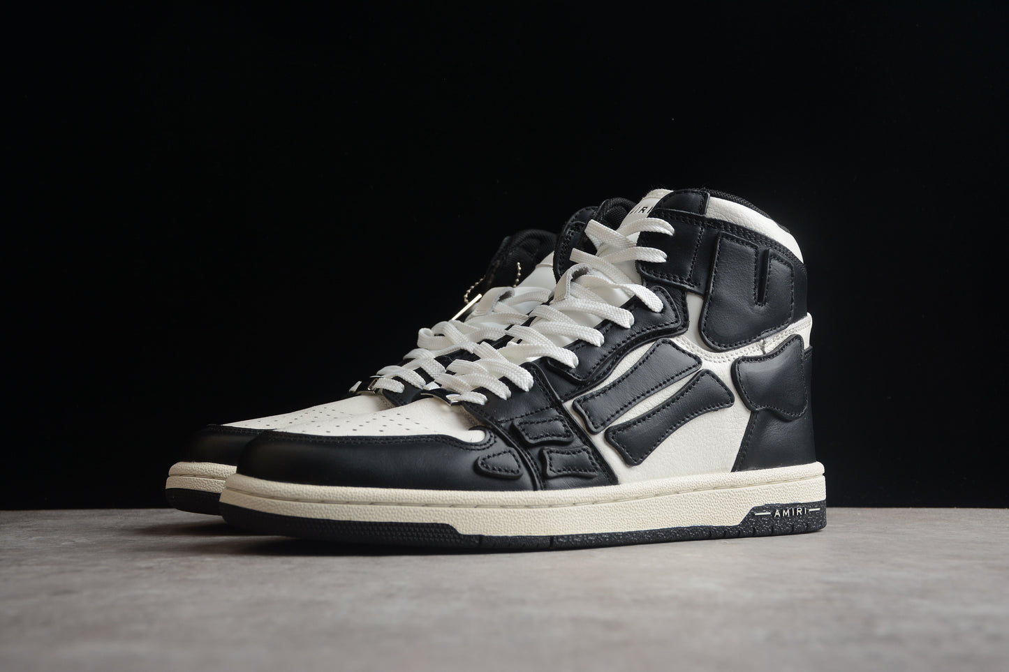 AMIRI Skel Top High 'White Black' - Best Reps Website 2025