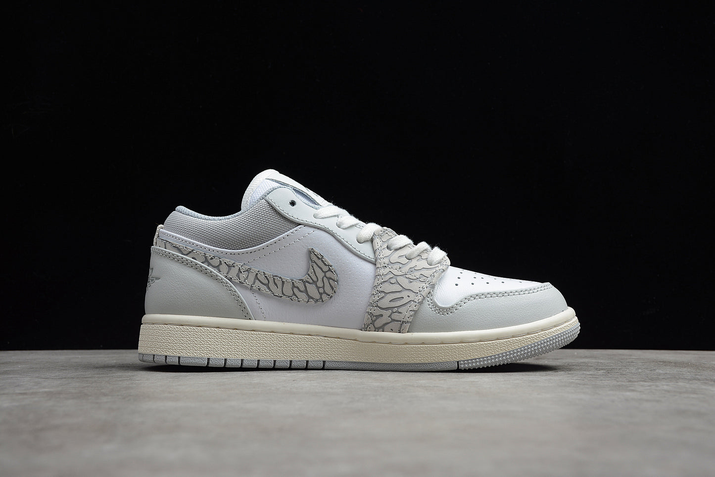 Air Jordan 1 Low PRM“Elephant Print” DH4269-100 - Best Reps Website 2025