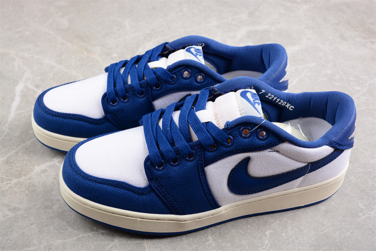 Nike Air Jordan 1 KO Low "Kentucky" Dark Royal Blue White - Best Reps Website 2025