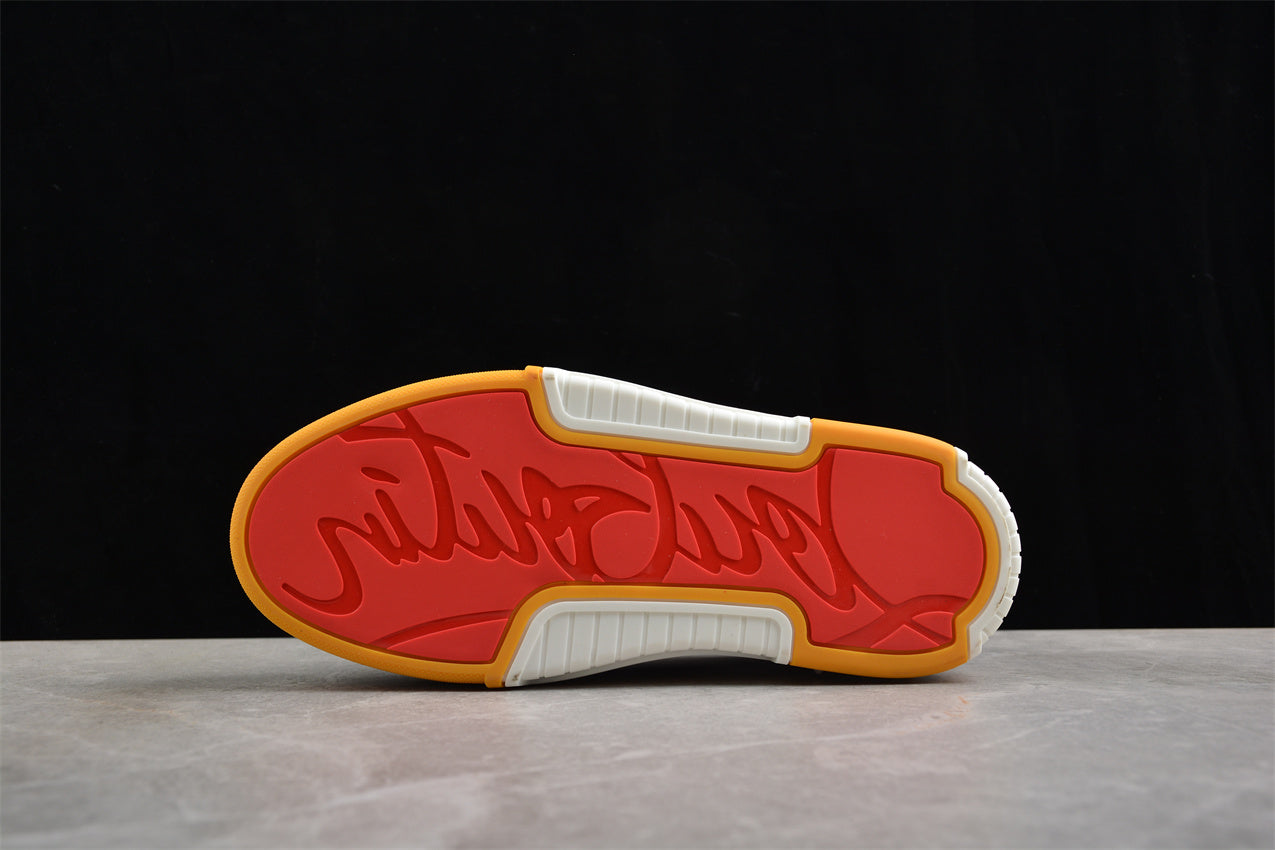 Christian Louboutin Astroloubi Leather Flat "Titan Supernova" - Best Reps Website 2025