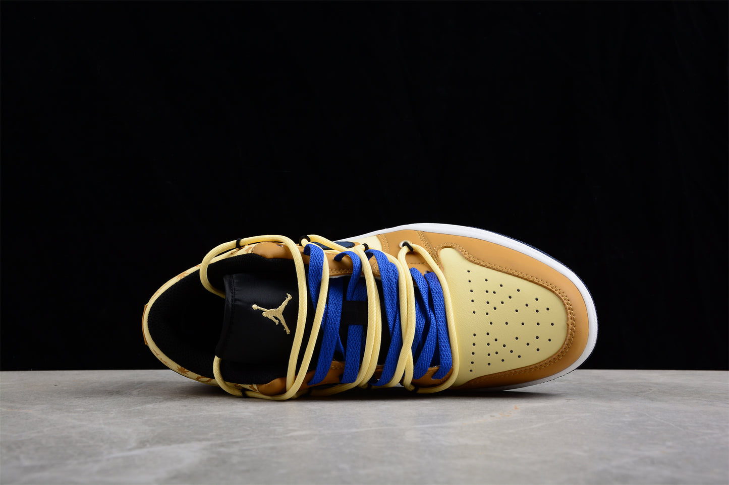 Custom Air Jordan 1 Low "Campus Time" tan, beige 553558-062 - Best Reps Website 2025