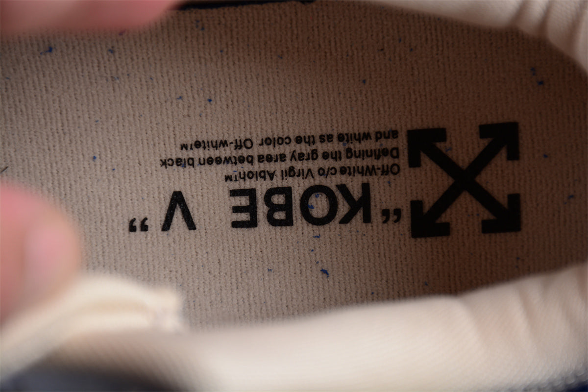 Off-White™ x Nike Zoom Kobe 5 “Sail” (Concept) - Best Reps Website 2025