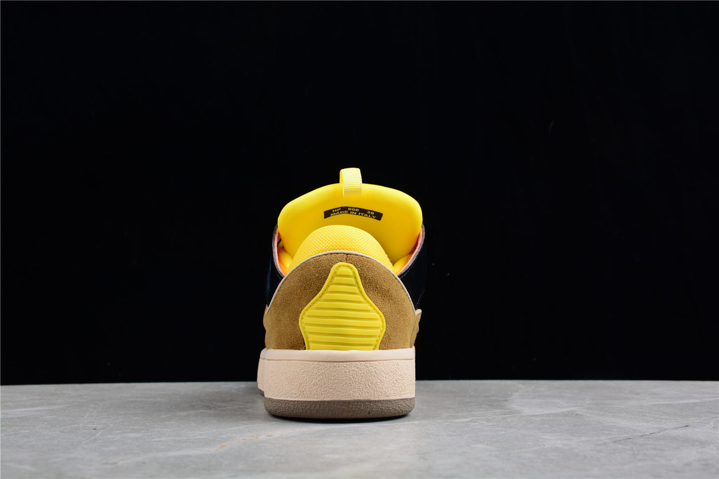 Lanvin Curb Sneaker 'Black Yellow'