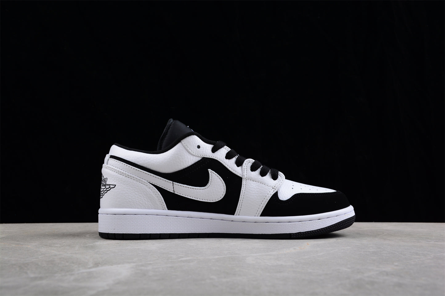Air Jordan 1 Low Split Panda Black Sneakers - Best Reps Website 2025
