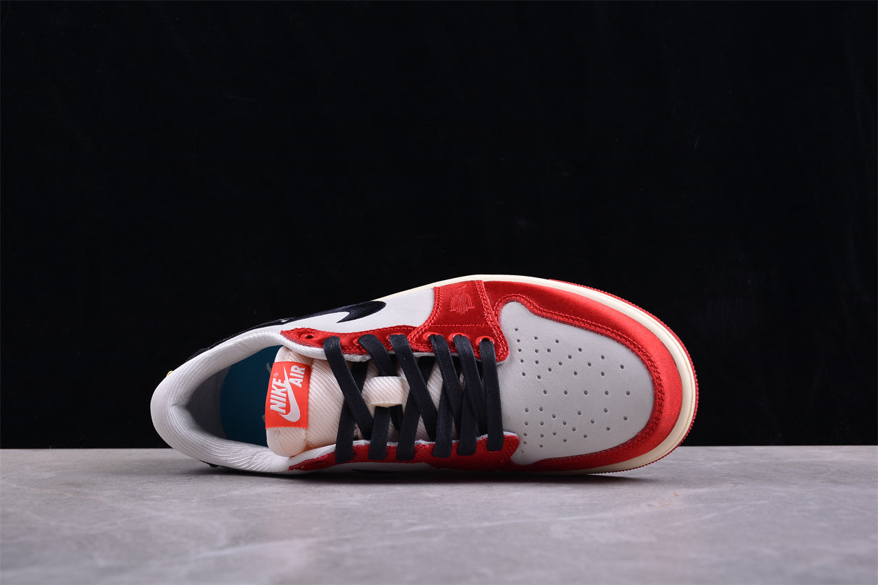 Jordan 1 x Trophy Room Retro Low OG SP Sail Varsity Red - Best Reps Website 2025