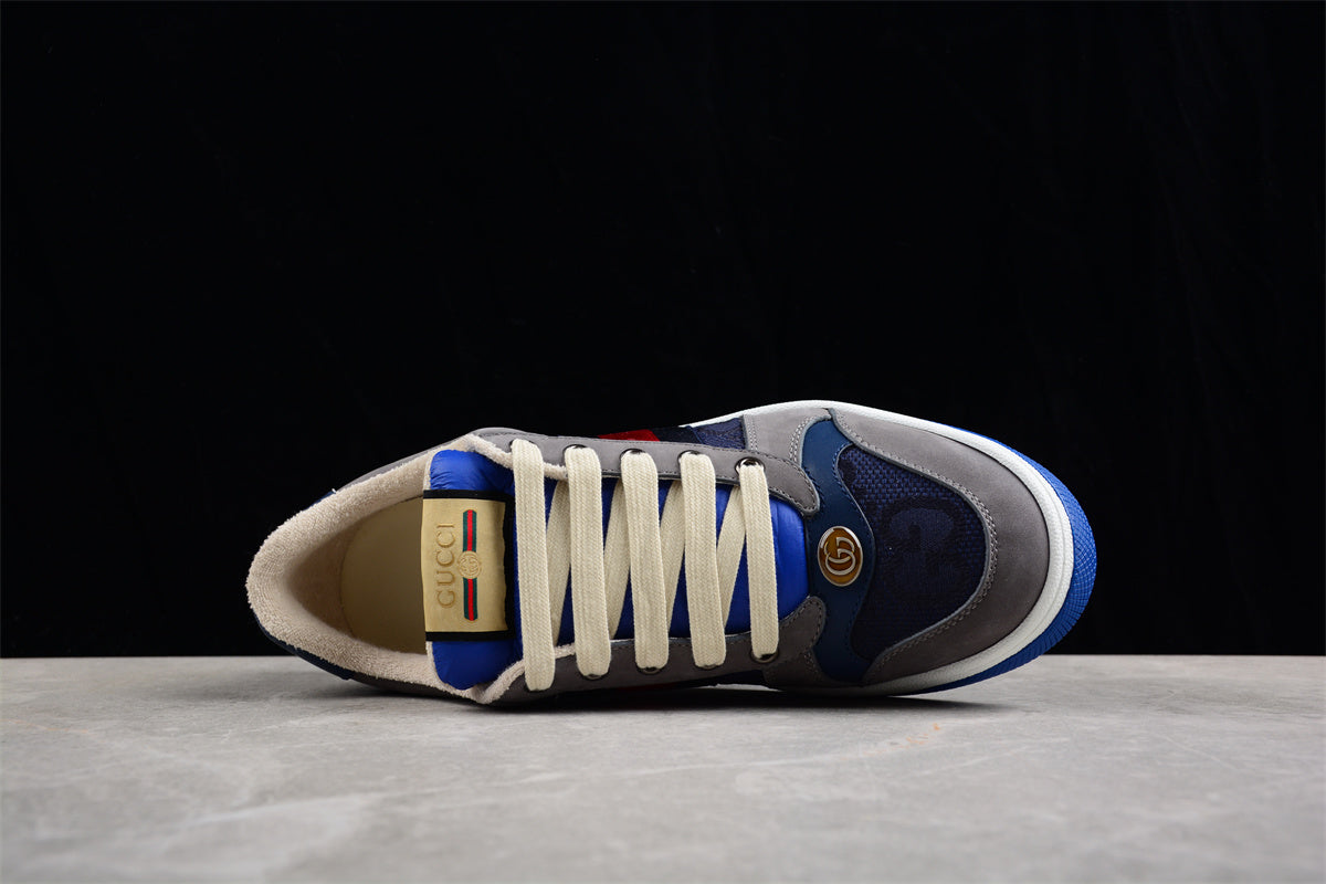 Gucci GG Screener 'Grey Navy' - Best Reps Website 2025