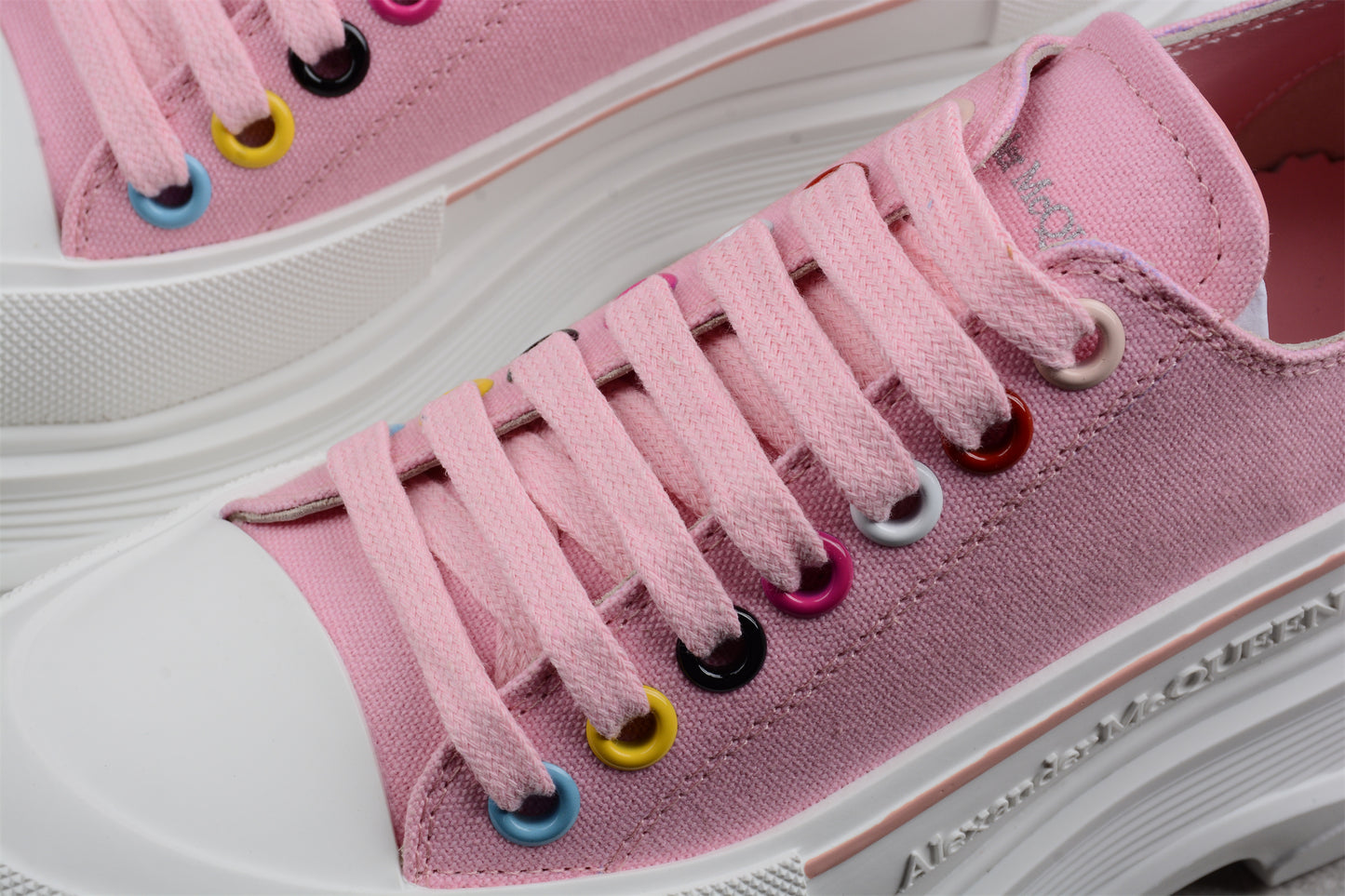 Alexander McQueen Tread Slick Low Lace-Up in Pink (Women’s) - Best Reps Website 2025