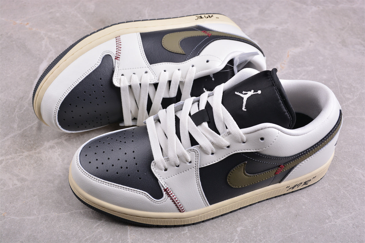 Travis Scott X Jordan Air Jordan 1 Low "'Medium Olive" - Best Reps Website 2025
