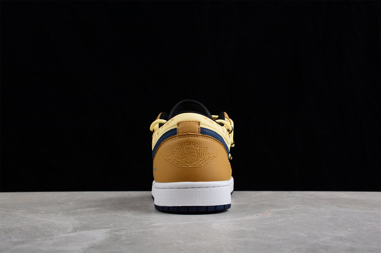 Custom Air Jordan 1 Low "Campus Time" tan, beige 553558-062 - Best Reps Website 2025
