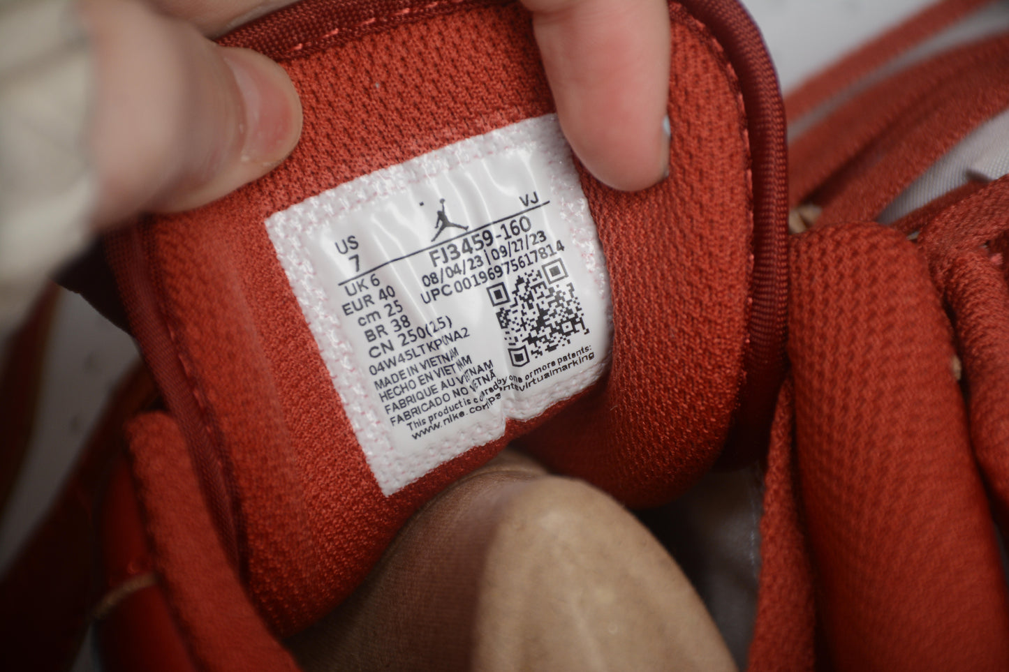 Air Jordan 1 Low SE "Dune Red" - Best Reps Website 2025