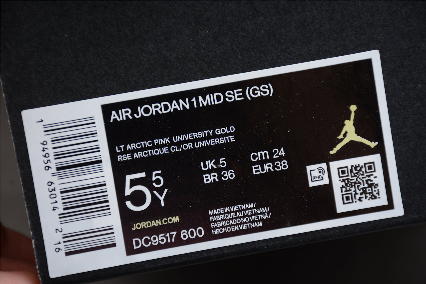 Air Jordan 1 Mid SE GS 'Arctic Pink' - Best Reps Website 2025