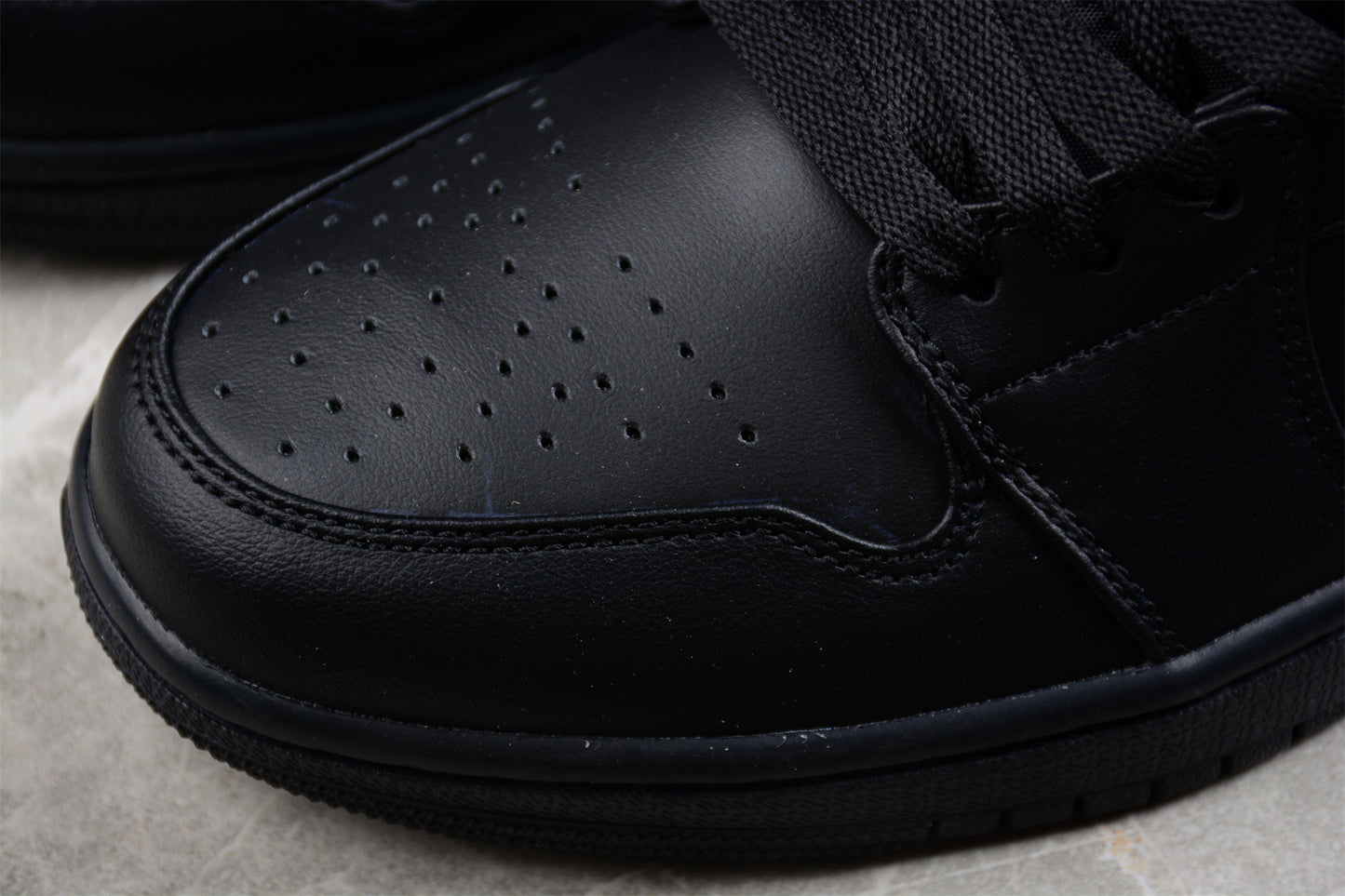 Air Jordan 1 Mid Premium – Triple Black - Best Reps Website 2025