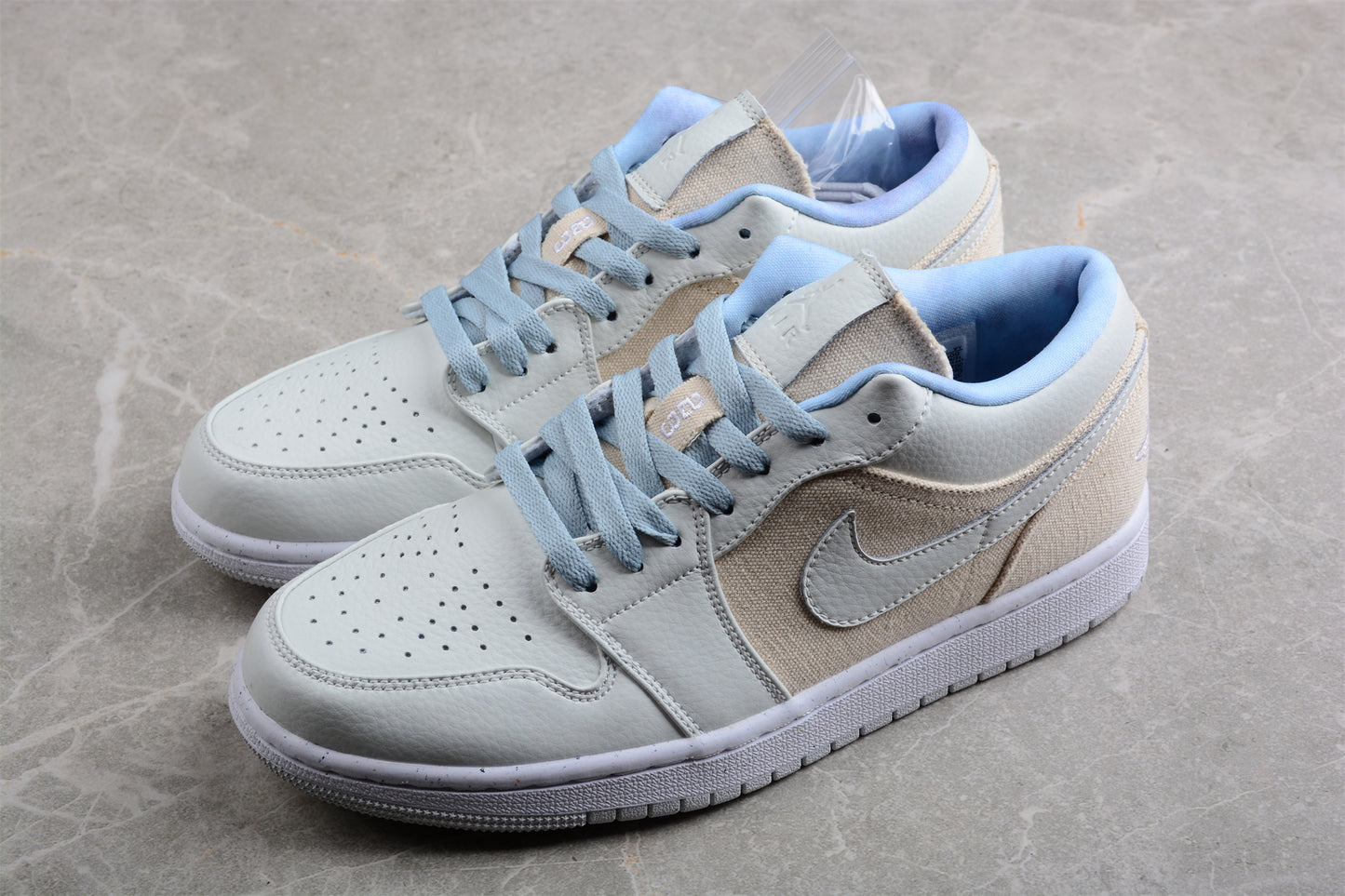 Women's Air Jordan 1 Low Canvas "Hemp/Sail" (DQ4151-500) - Best Reps Website 2025