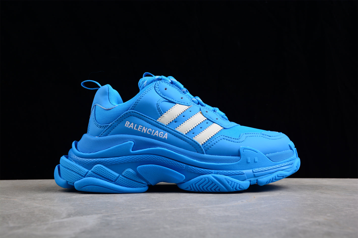 Balenciaga x Adidas Triple S – Blue - Best Reps Website 2025