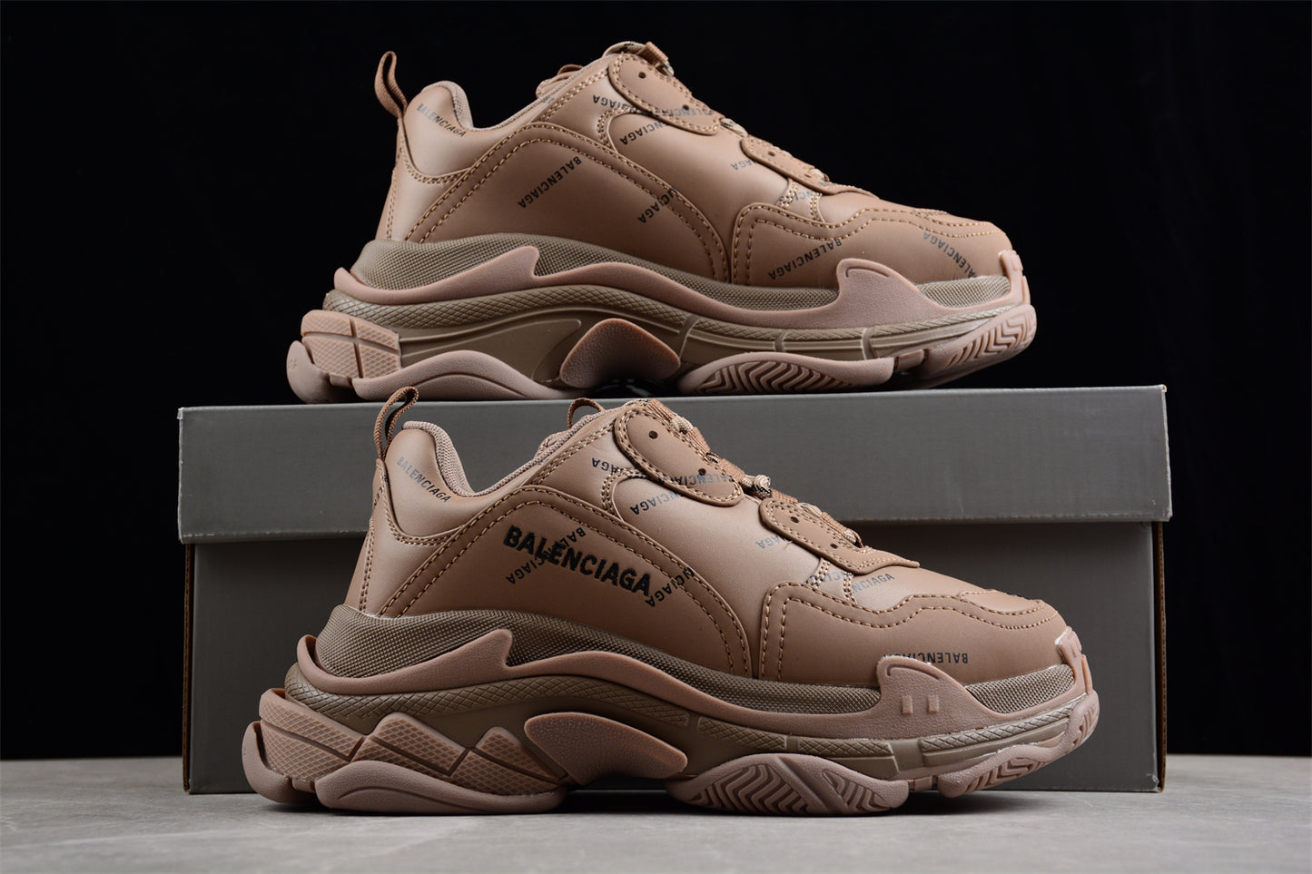 Balenciaga Triple S – Brown - Best Reps Website 2025