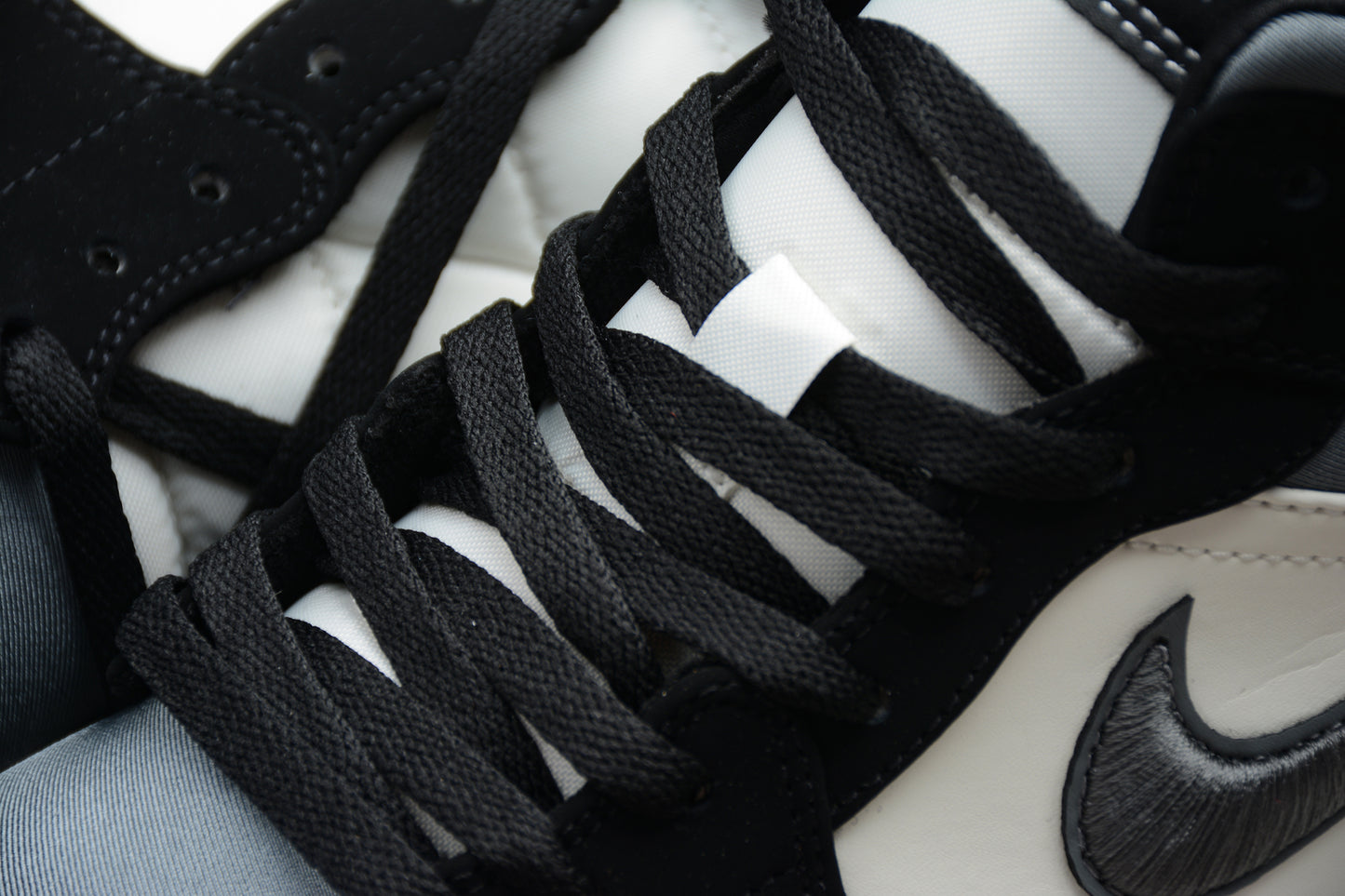 Air Jordan 1 Mid "Black/Smoke Grey" - Best Reps Website 2025