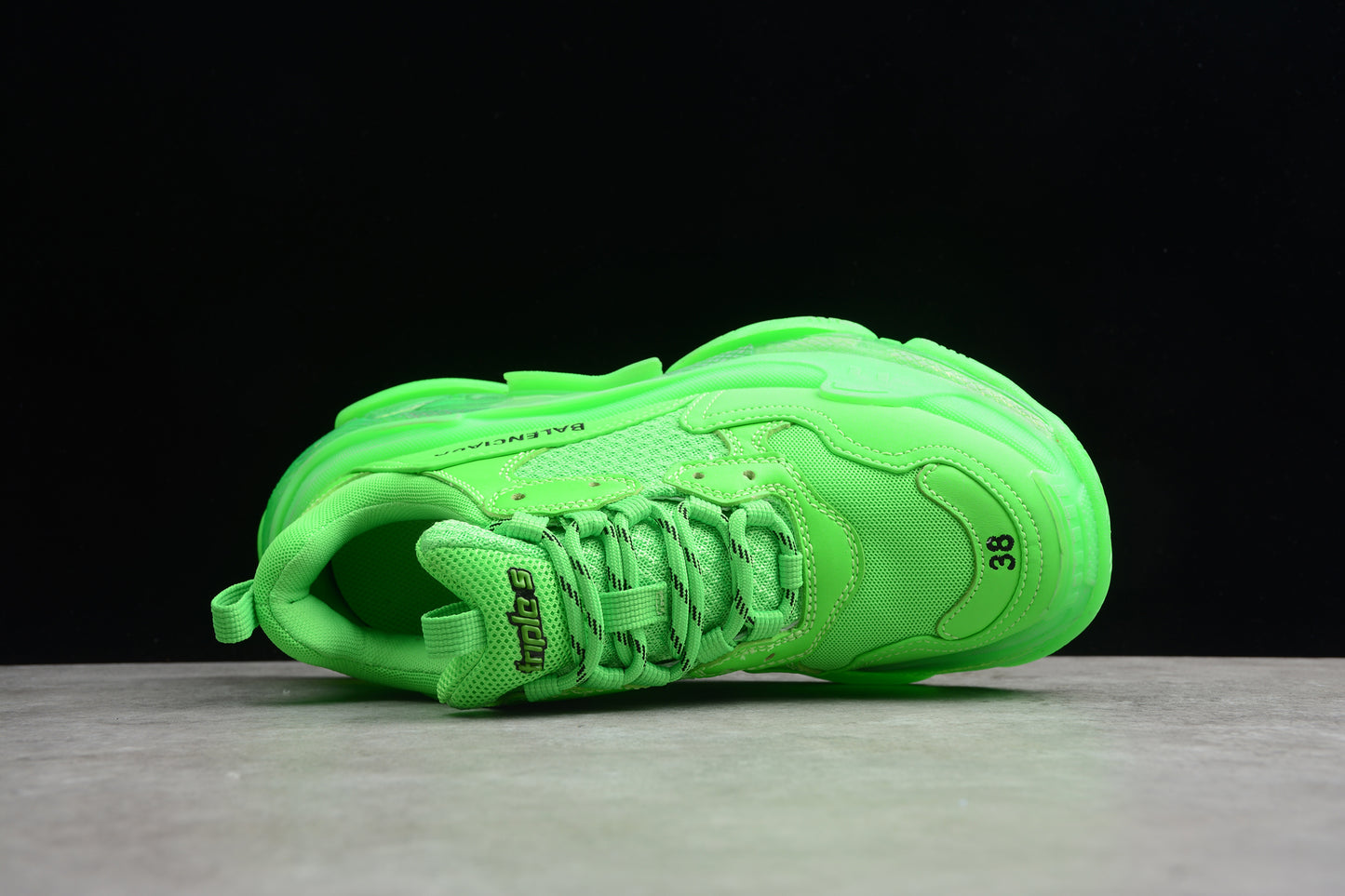 Balenciaga Triple S – Neon Green - Best Reps Website 2025