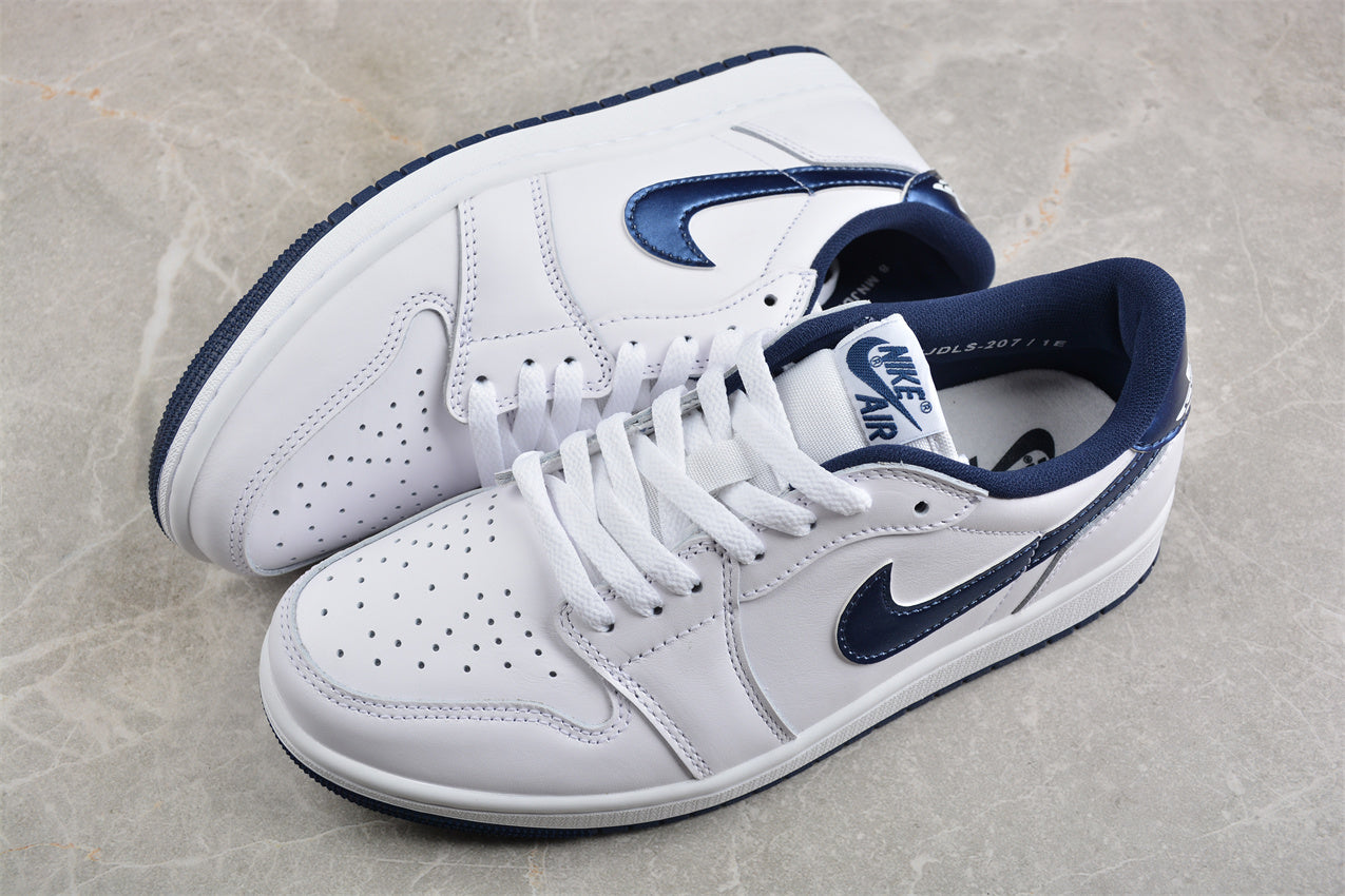 Air Jordan 1 Low "85 Metallic Blue" - Best Reps Website 2025