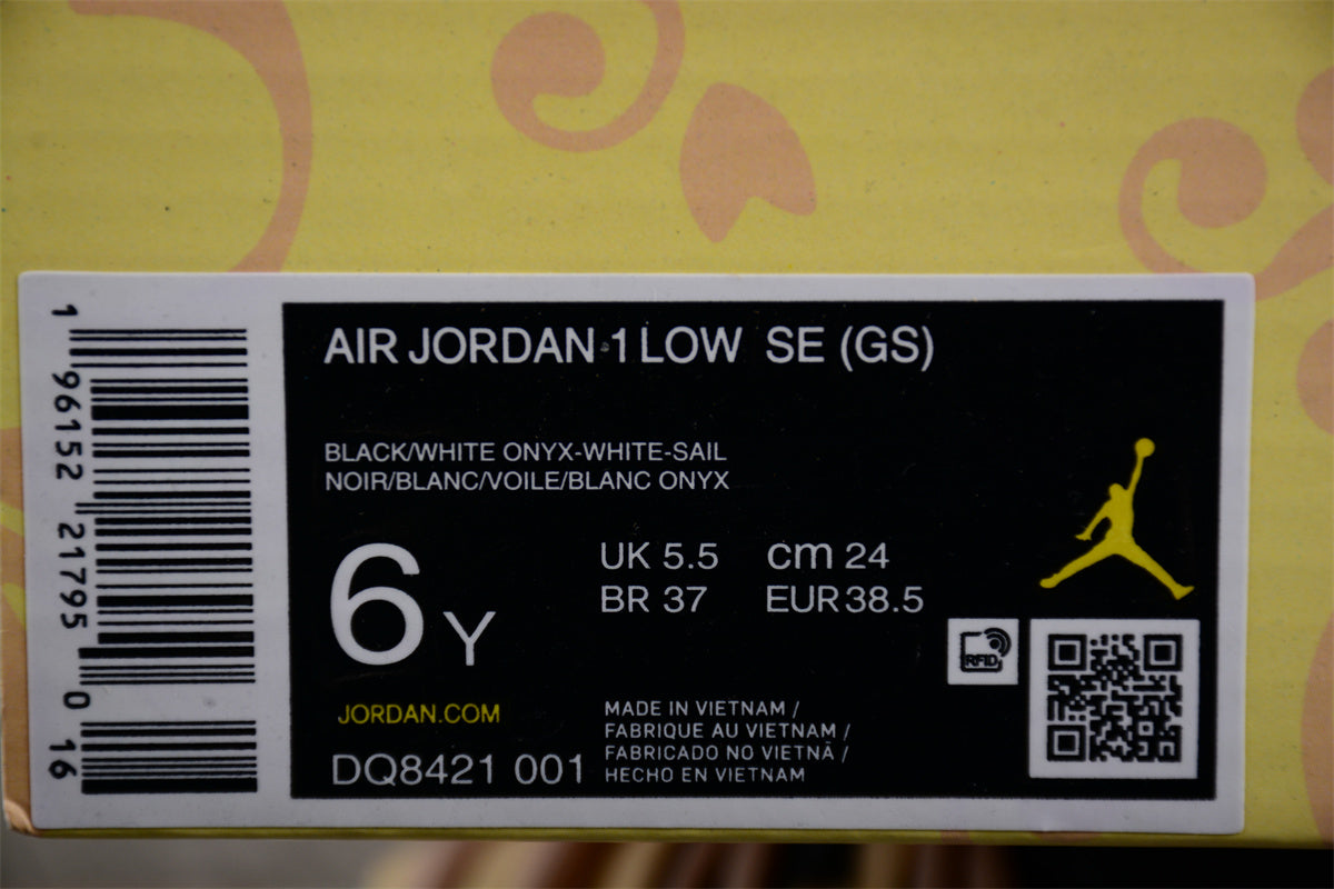Air Jordan 1 Low FZBB Vintage Basketball Shoes GS "Pink Rose" - Best Reps Website 2025