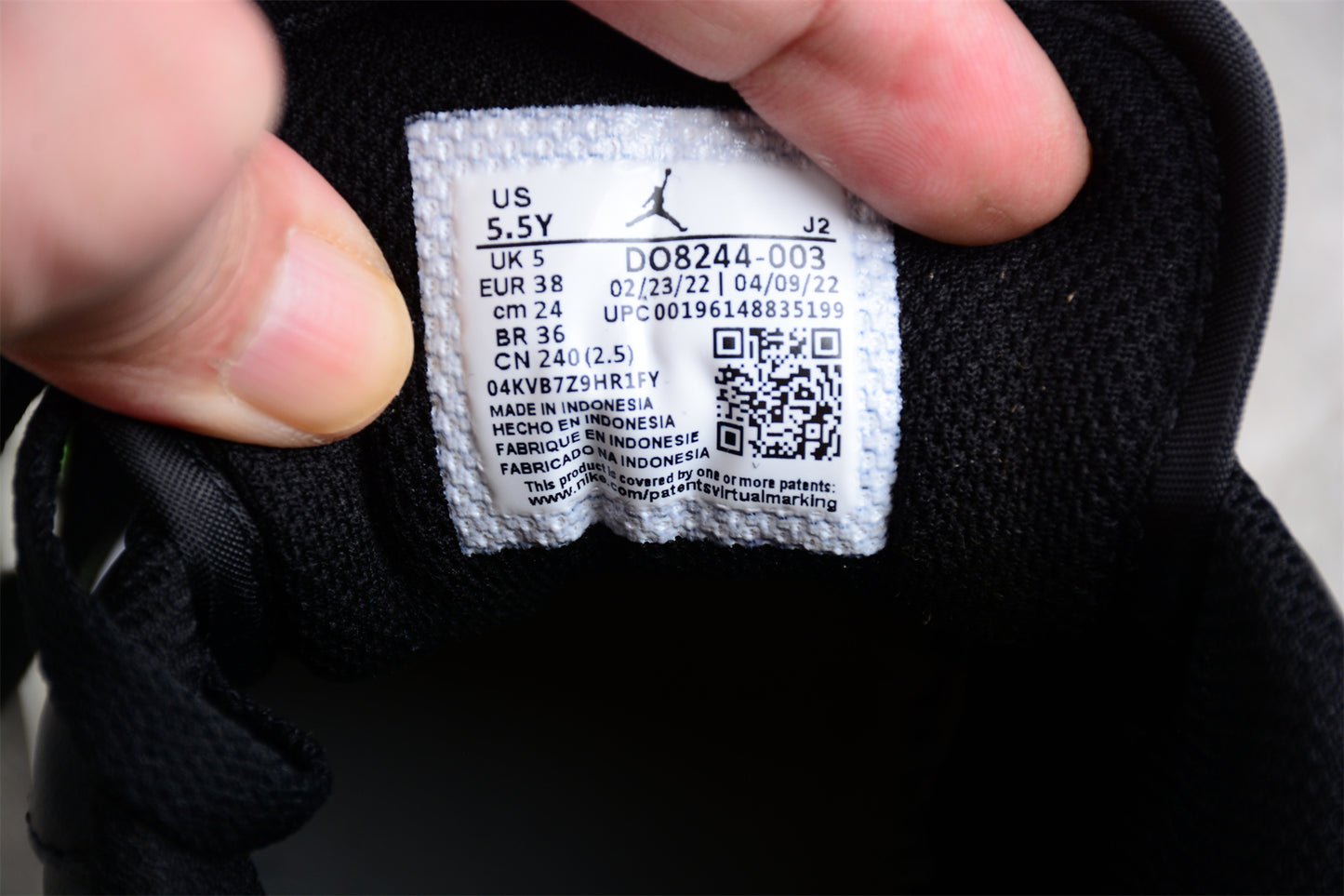 Nike Air Jordan 1 Low SE GS Black/Green DO8244-003 - Best Reps Website 2025
