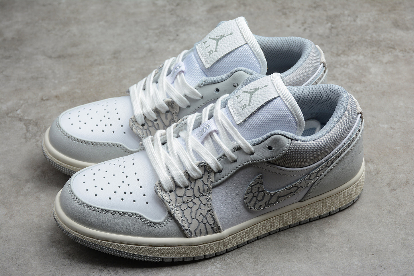 Air Jordan 1 Low PRM“Elephant Print” DH4269-100 - Best Reps Website 2025
