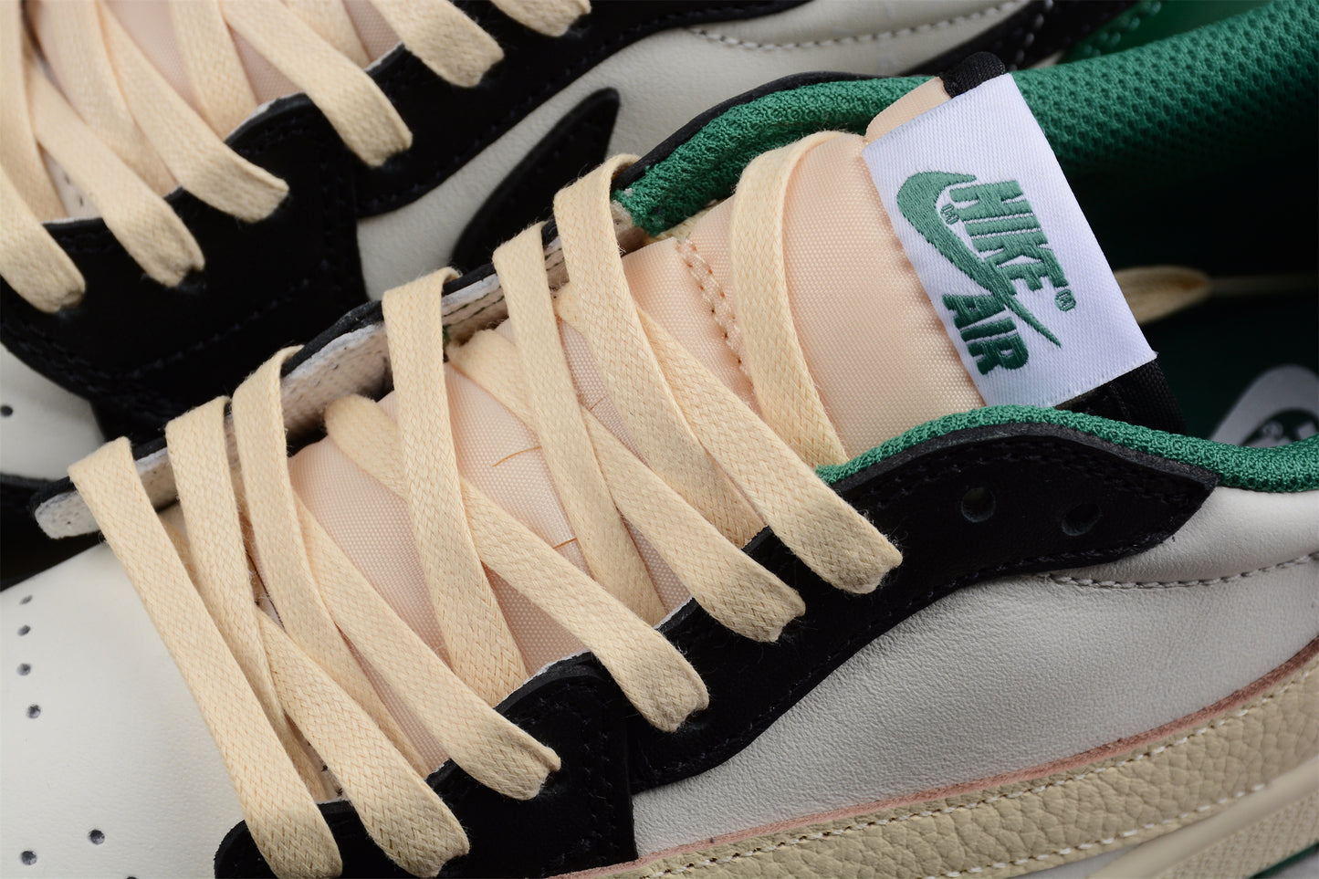 Travis Scott x Air Jordan 1 Low "Green Black" Custom - Best Reps Website 2025