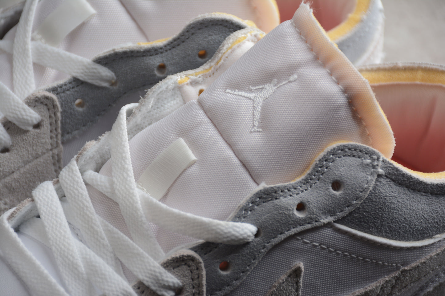 Air Jordan 1 Low ” Inside Out White Phantom ” - Best Reps Website 2025