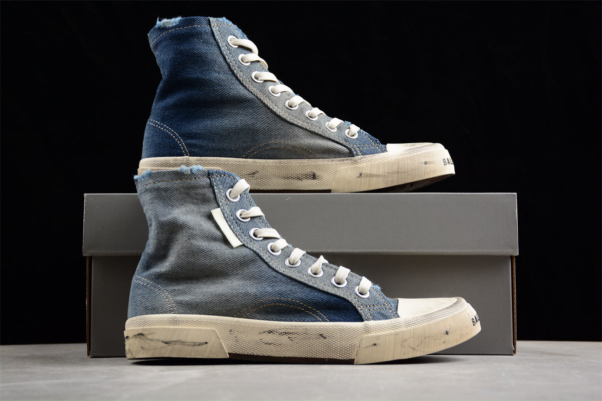 Balenciaga Paris High "Denim Blue" - Best Reps Website 2025