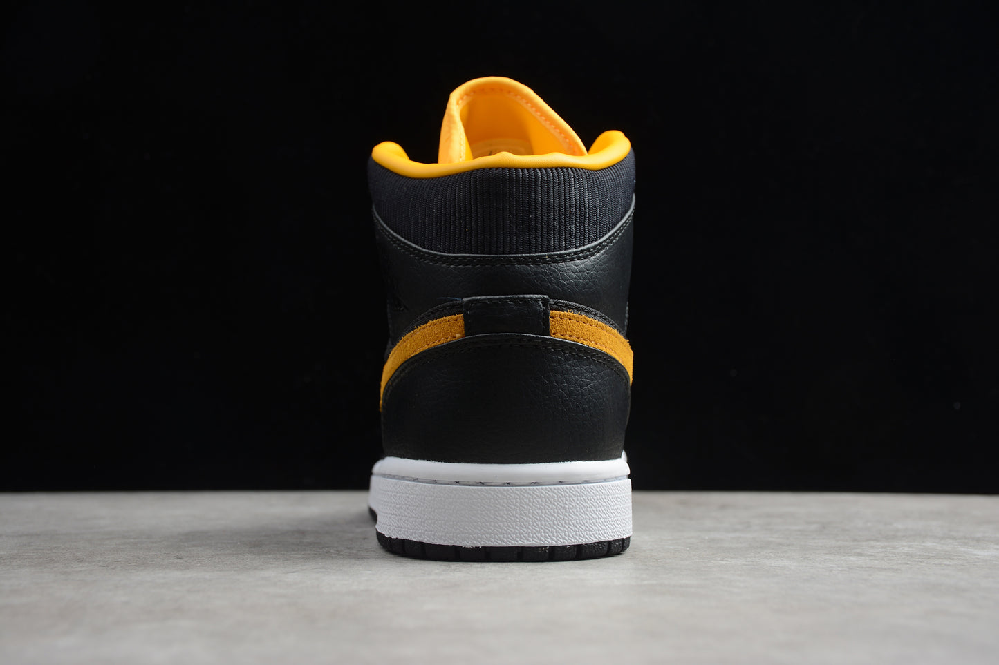 Nike Air Jordan 1 Mid "Black Metallic Gold White" - Best Reps Website 2025