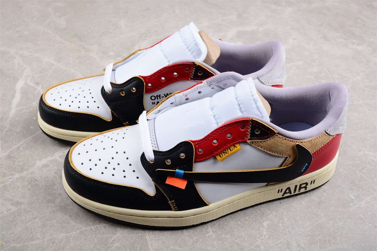 Off-White x Air Jordan 1 Low OG Custom - Best Reps Website 2025