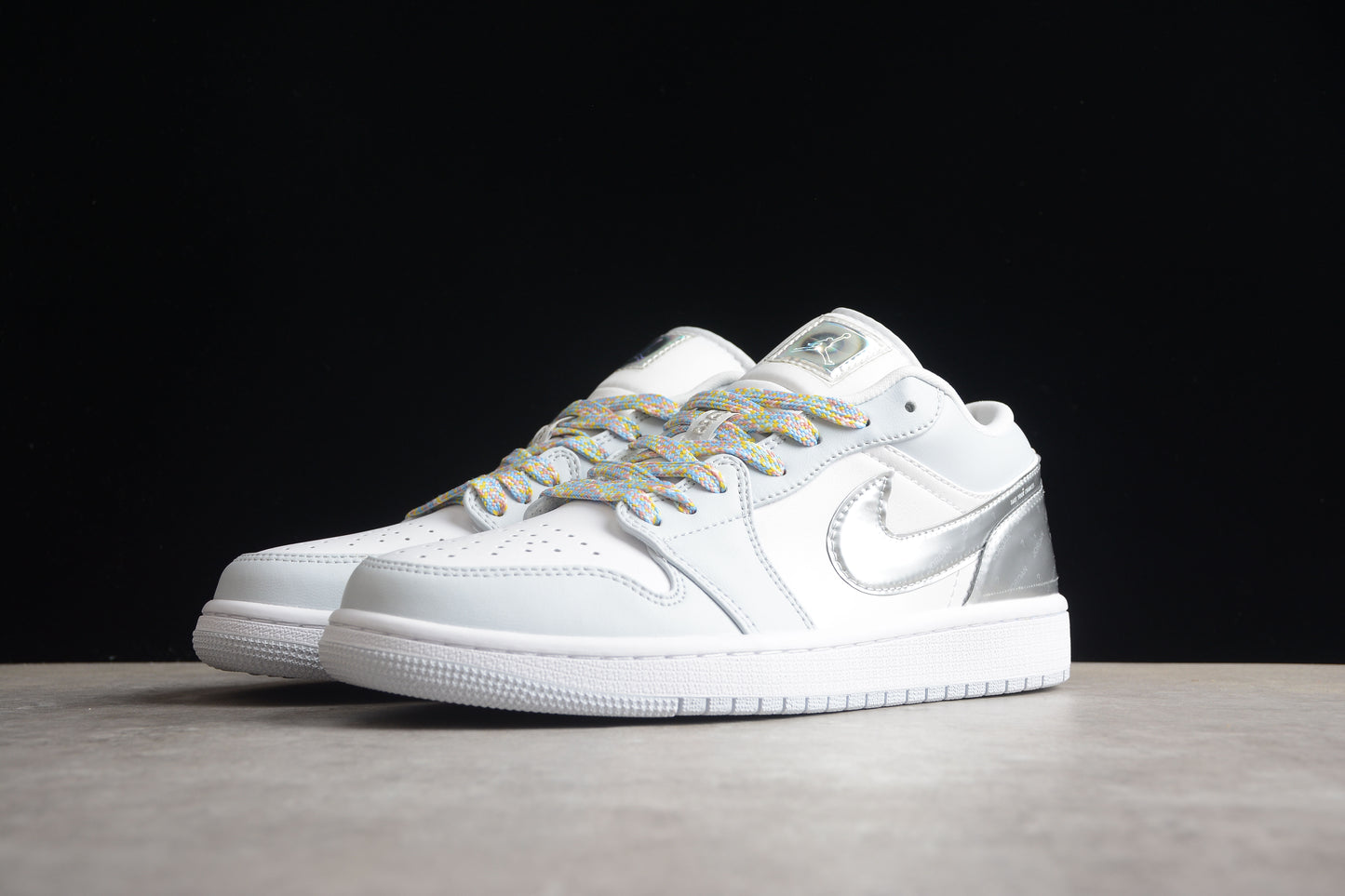 Air Jordan 1 Low SE Tear-Away Metallic /Silver /White Retro - Best Reps Website 2025