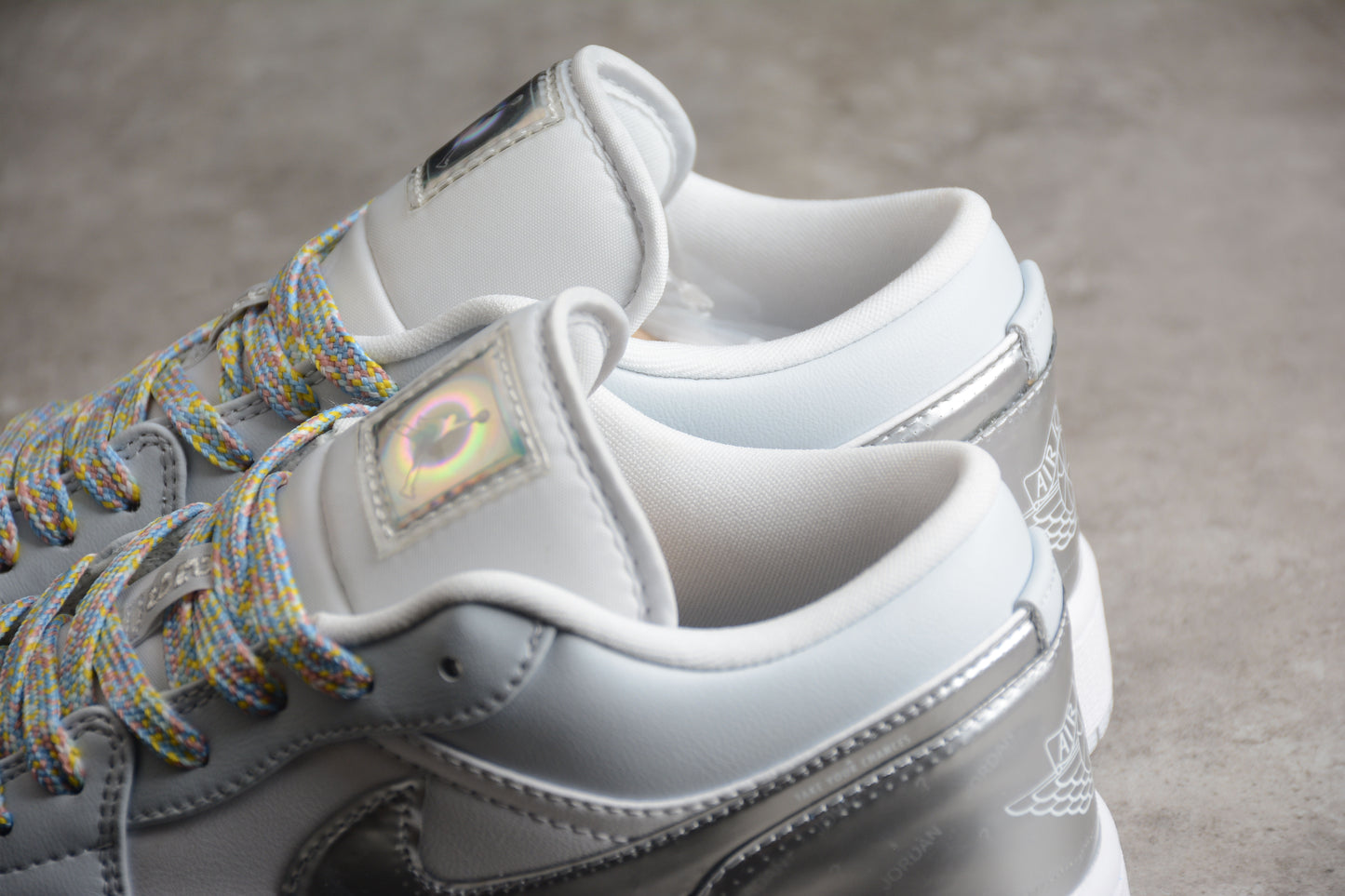 Air Jordan 1 Low SE Tear-Away Metallic /Silver /White Retro - Best Reps Website 2025