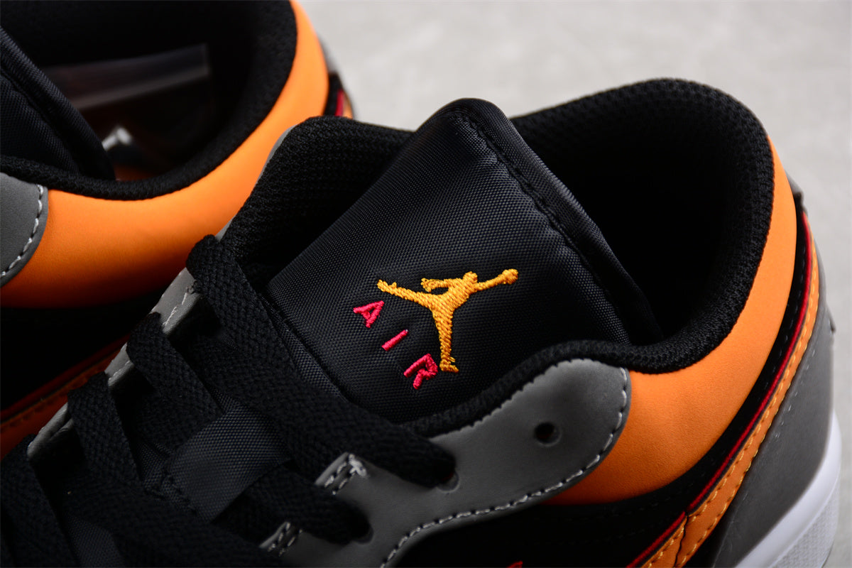 Air Jordan 1 Low ‘Light Graphite Vivid Orange’ - Best Reps Website 2025